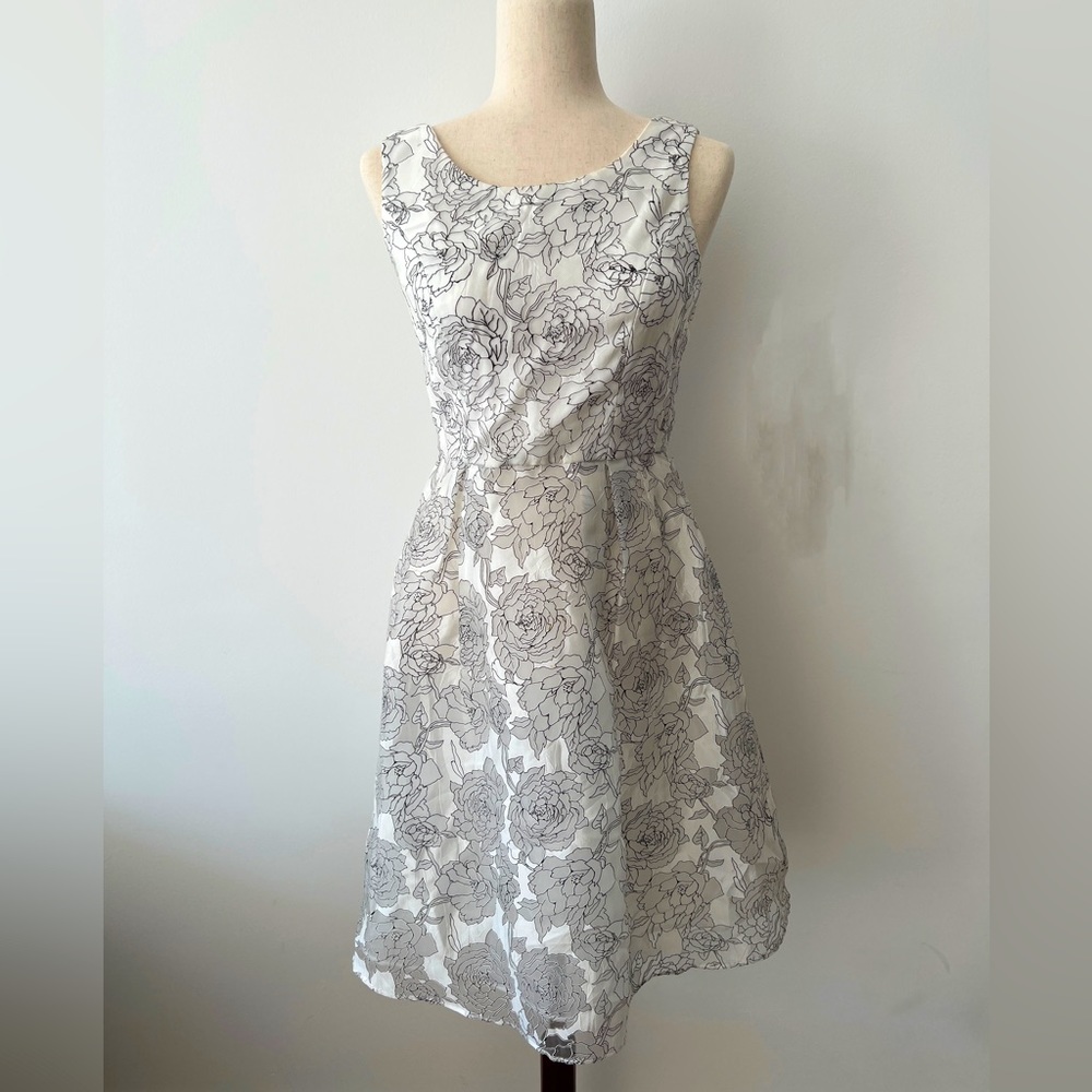 Organza Floral Dress